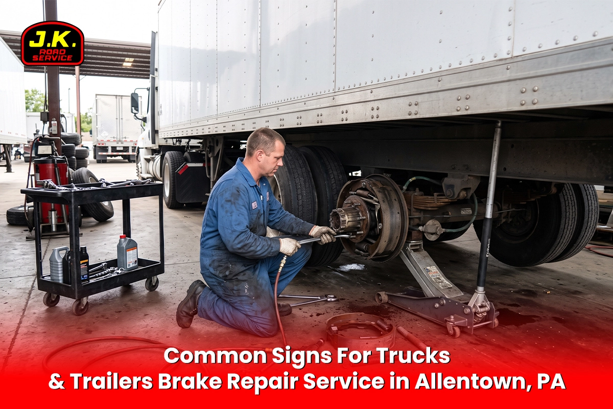 Trucks and Trailers Brake Repair Service in Allentown, PA