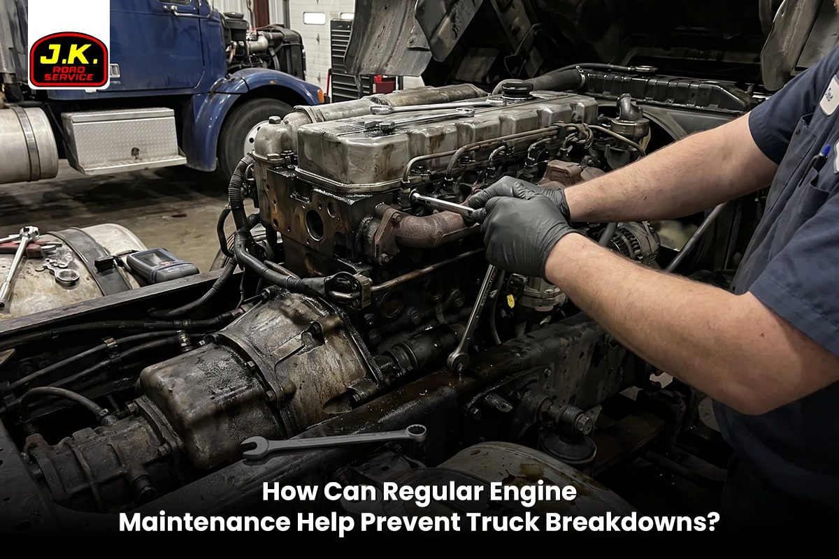 Engine Maintenance Helps Prevent Truck Breakdowns